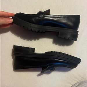 Bradley lugsole loafers size 6